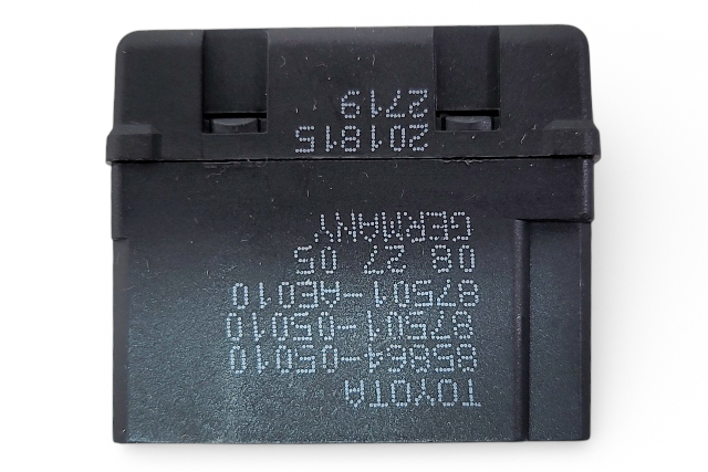 2006-2008 Lexus RX400h Front Seat Heat Heater Control Module Right Side 87501-05010, F009, OEM, 2006, 2007, 2008