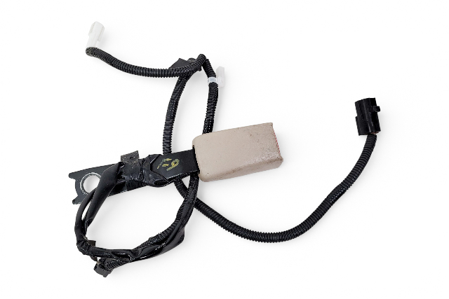 2006-2008 Lexus RX400h Front Left/Driver Seat Belt Buckle Ivory 73230-0E010-A0, F009, OEM, 2006, 2007, 2008