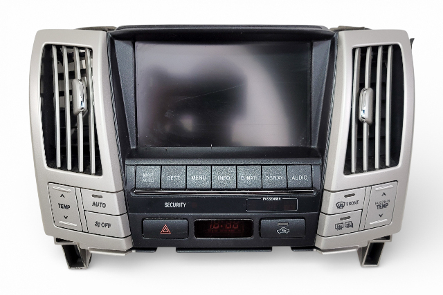 2007-2008 Lexus RX400h Navigation Display Screen 86110-48500, F009, OEM, 2007, 2008