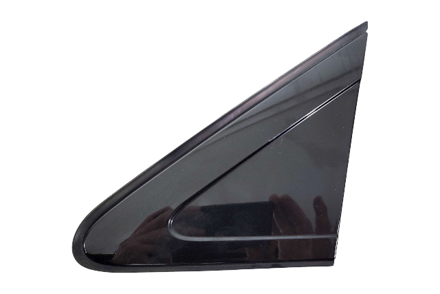 2006-2008 Lexus RX400h Front Left Pillar Corner Garnish Cover Black, 60118-48010, F009, OEM, 2006, 2007, 2008