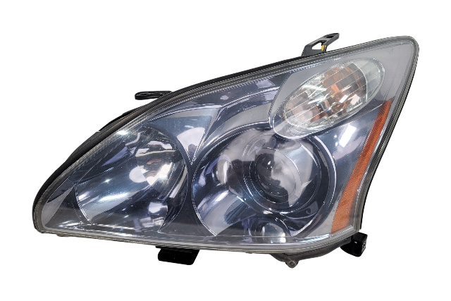 2007-2008 Lexus RX400h Head Light Lamp Left/Driver Xenon AFS 81185-48640, F009, OEM, 2007, 2008