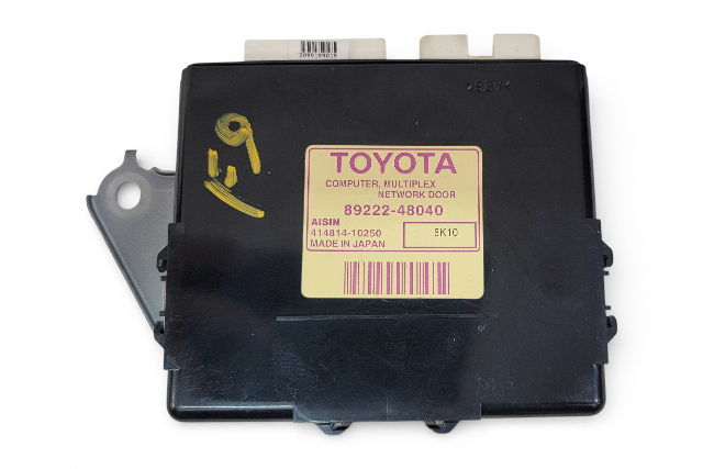 2006-2008 Lexus RX400h Multiplex Network Module Computer Front 89222-0E020, F009, OEM, 2006, 2007, 2008
