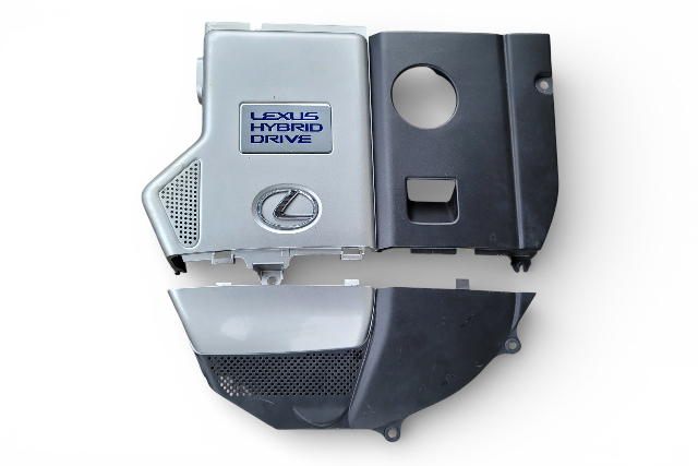 Lexus RX400h 06-08 Engine Motor Garnish Cover Panel 53795-48040, F009, OEM, 2006, 2007, 2008