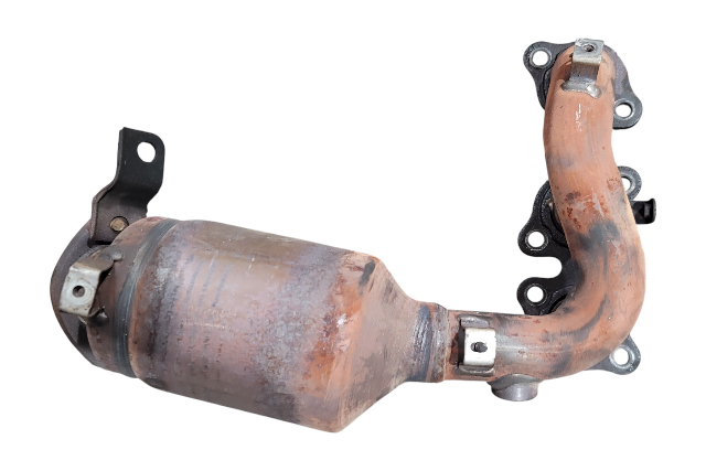 2006-2008 Lexus RX400h Exhaust Manifold Left, 25052-20220, F009, OEM, 2006, 2007, 2008
