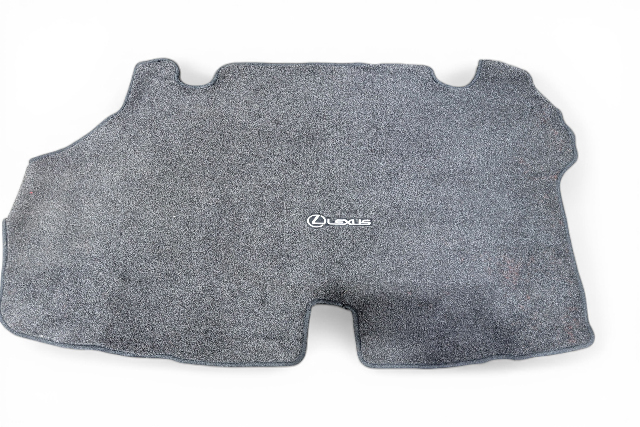 Lexus ES300h 13-18 Black Spare Floor Carpet Trunk/Cargo Mat PT206-33131-20, F010, OEM, 2013, 2014, 2015, 2016, 2017, 2018