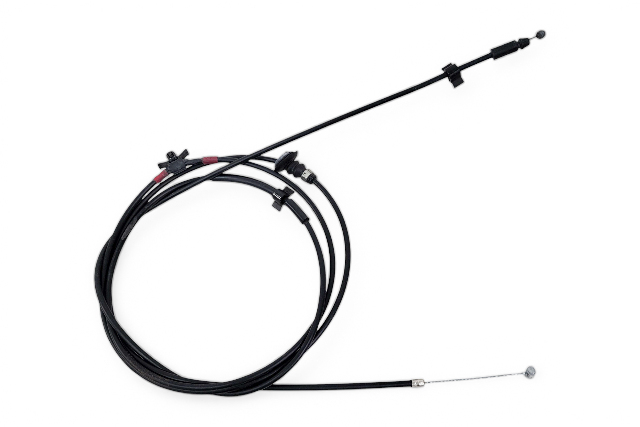 2013-2018 Lexus ES300h Hood Release Cable 53630-33180, F010, OEM, 2013, 2014, 2015, 2016, 2017, 2018