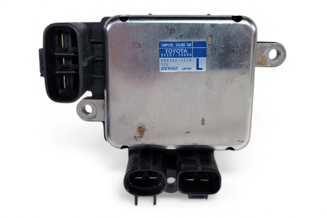 2013-2018 Lexus ES300h Cooling Fan Computer Control Module 89257-30080, F010, OEM, 2013, 2014, 2015, 2016, 2017, 2018