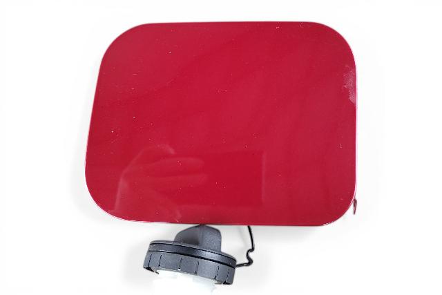 Lexus ES300h 13-18 Fuel Filler Gas Lid Door Red, 77350-33220, F010, OEM, 2013, 2014, 2015, 2016, 2017, 2018