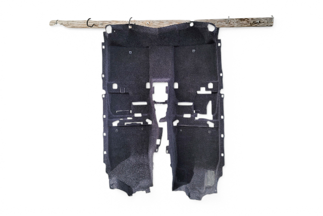 2013-2016 Lexus ES300h Full Floor Carpet Black 58510-33770-C1, F010, OEM, 2013, 2014, 2015, 2016