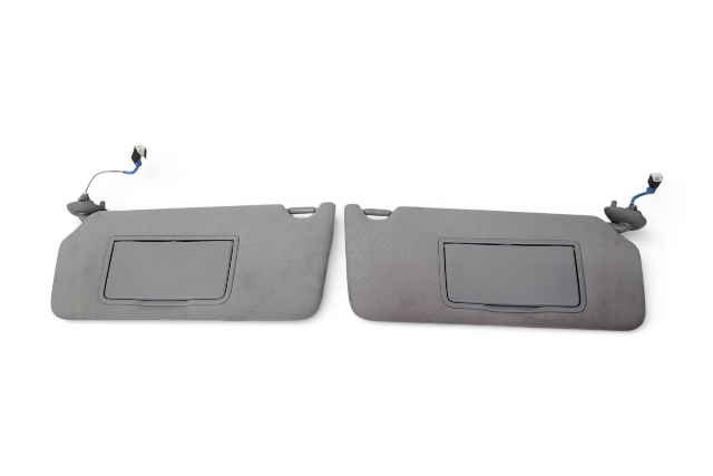 2012 Honda Crosstour  Sunvisor Sliding Sun Visor Set Gray 83230-TP6-A51ZB, F011, OEM, 2012