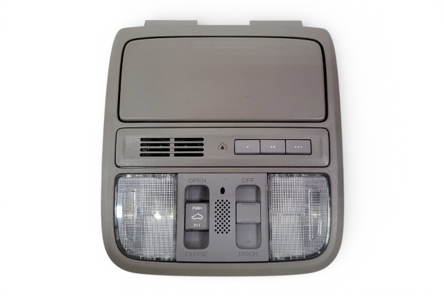 2010-2015 Honda Crosstour Overhead Console Pocket Grey 83250-TA5-A51, F011, OEM, 2010, 2011, 2012, 2013, 2014, 2015