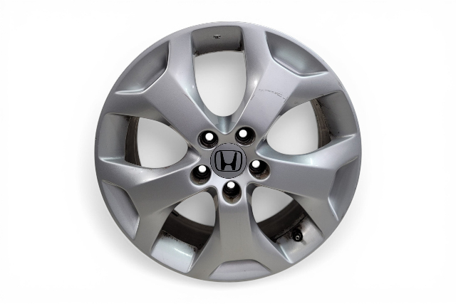 2010-2012 Honda Crosstour Alloy Wheel Disc Rim 18x7 5 Spoke #3, 42700-TP6-A91, F011, OEM, 2010, 2011, 2012