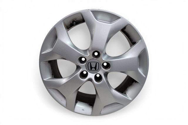2010-2012 Honda Crosstour Alloy Wheel Disc Rim 18x7 5 Spoke #4, 42700-TP6-A91, F011, OEM, 2010, 2011, 2012