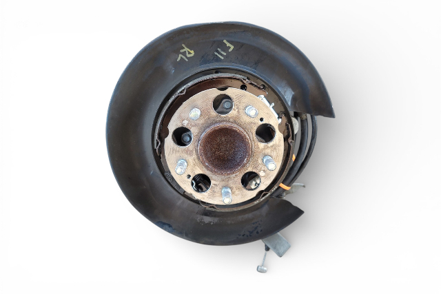 2010-2015 Honda Crosstour Sedan Rear Left Driver Knuckle Spindle 52215-TP6-A01, F011, OEM, 2010, 2011, 2012, 2013, 2014, 2015