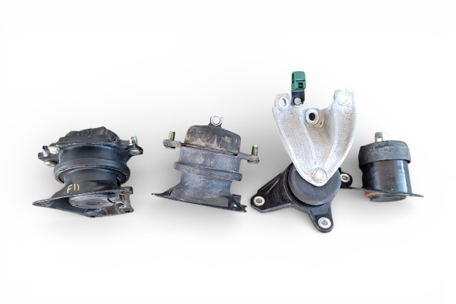 2010-2012 Honda Crosstour Rear Engine Mount 3.5L 6 Cylinder V6 Set(4), 50810-TA1-A01, F011, OEM, 2010, 2011, 2012
