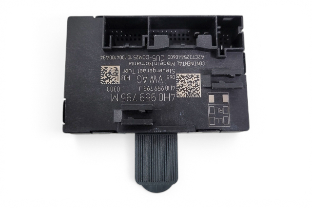 2013-2018 Porsche Cayenne 958 Rear Right Door Control Unit, 4H0-959-795-M, F012, OEM, 2013, 2014, 2015, 2016, 2017, 2018