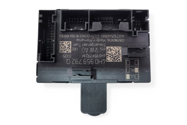 2013-2018 Porsche Cayenne 958 Front Right Door Control Unit, 4H0-959-792-S, F012, OEM, 2013, 2014, 2015, 2016, 2017, 2018