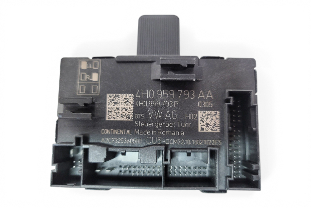 2013-2018 Porsche Cayenne 958 Front Left Door Control Unit, 4H0-959-793-AC, F012, OEM, 2013, 2014, 2015, 2016, 2017, 2018