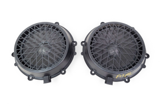 2014-2018 Porsche Cayenne 958 Door Radio Speaker Front Right/Left Set, 7PP-035-454-L, F012, OEM, 2014, 2015, 2016, 2017, 2018