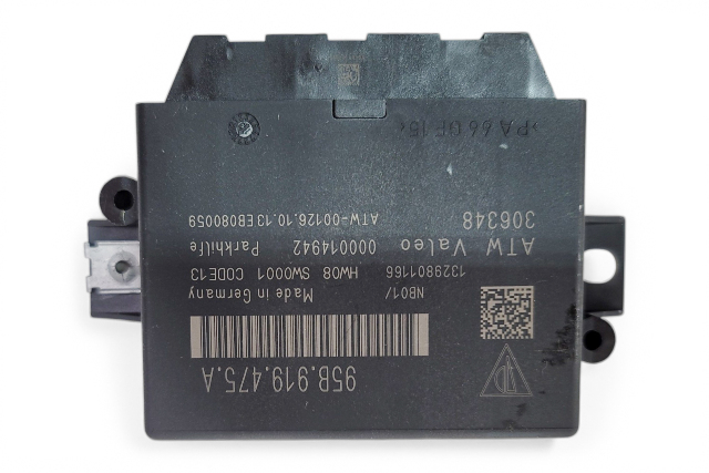 2011-2014 Porsche Cayenne 958 Parking Aid Control Module, 95B-919-475-B, F012, OEM, 2011, 2012, 2013, 2014