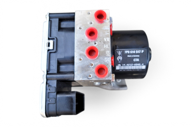 2011-2014 Porsche Cayenne 958 ABS Pump Anti Lock Brake System Module 958-355-955-04, F012, OEM, 2011, 2012, 2013, 2014