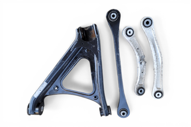 2011-2018 Porsche Cayenne 958 Rear lower Control Arm Rod Right/Passenger Set(4) 958-311-042-00, F012, OEM, 2011, 2012, 2013, 2014, 2015, 2016, 2017 2018