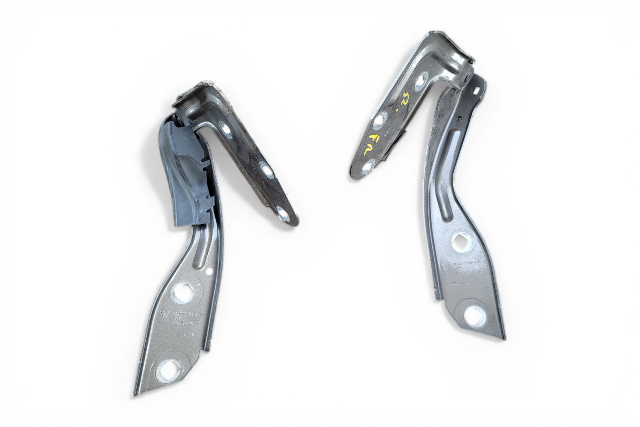 2011-2014 Porsche Cayenne 958 Hood Hinge Hinges Set Left & Right Set, 958-511-301-02, F012, OEM, 2011, 2012, 2013, 2014