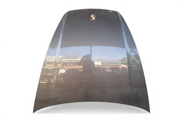 2011-2014 Porsche Cayenne 958 Hood Engine Beige, 958-511-011-06-GRV, F012, OEM, 2011, 2012, 2013, 2014