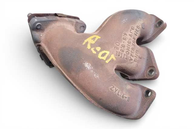 2011-2018 Porsche Cayenne 958 Left Exhaust Manifold, 3.6 6Cyl, 958-111-129-00, F012, OEM, 2011, 2012, 2013, 2014, 2015, 2016, 2017, 2018