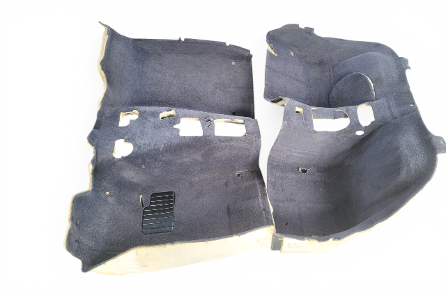 1996-2000 BMW Z3 Full Floor Carpet Black 51478399861, F014, OEM, 1996, 1997, 1998, 1999, 2000