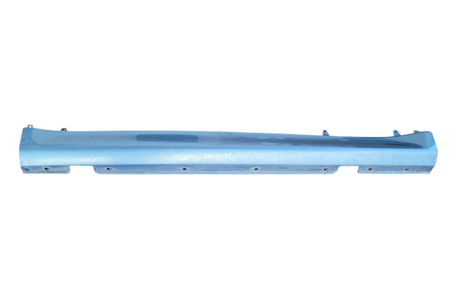 1996-1998 BMW Z3 Right Rocker Panel Molding Side Skirt Blue, 41-21-8-398-650, F014, OEM, 1996, 1997, 1998