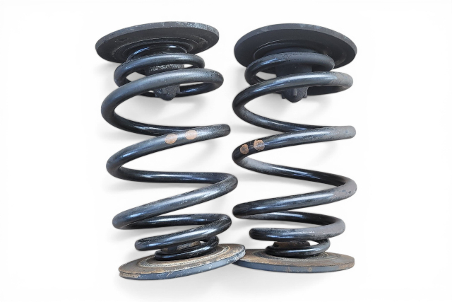 1996-2002 BMW Z3 Rear Coil Springs Set (2), 33-53-9-070-129, F014, OEM, 1996, 1997, 1998, 1999, 2000, 2001, 2002