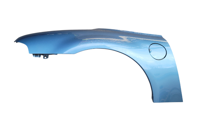 1996-1998 BMW Z3 Rear Right Fender Quarter Panel Blue, 41-35-0-307-019, F014, OEM, 1996, 1997, 1998