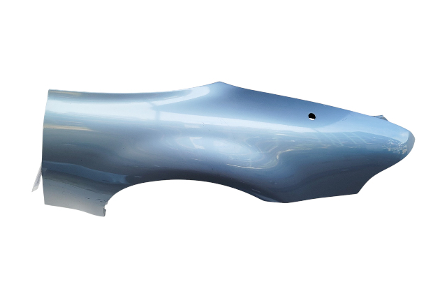1996-1998 BMW Z3 Rear Left Fender Quarter Panel Blue, 41-35-0-307-016, F014, OEM, 1996, 1997, 1998