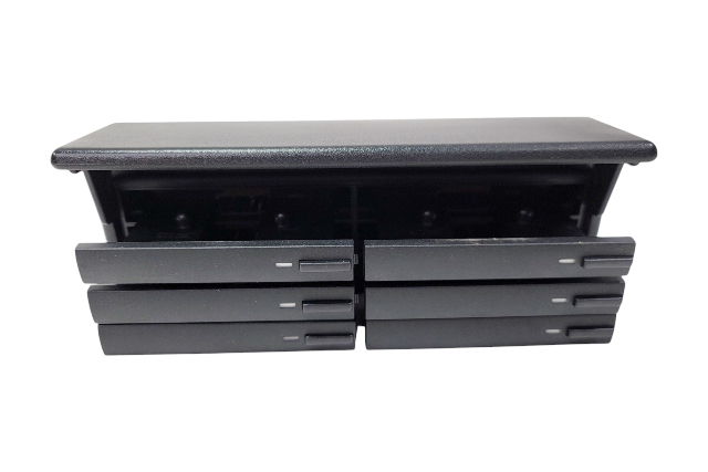 1996-2002 BMW Z3 Cassette Insert Holder Tray Box Storage Unit, 65-14-1-387-031, F014, OEM, 1996, 1997, 1998, 1999, 2000, 2001, 2002