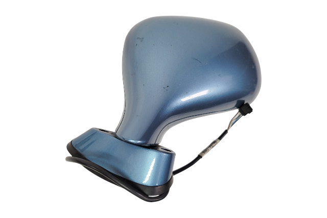 1996-2002 BMW Z3 Left/Driver Side View Mirror Blue, 51-16-8-397-039, F014, OEM, 1996, 1997, 1998, 1999, 2000, 2001, 2002