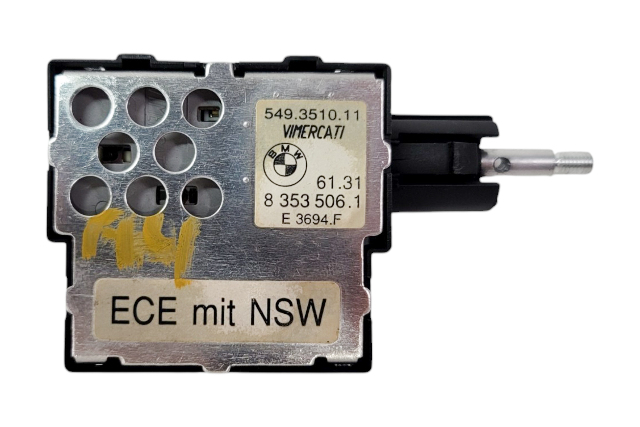 1996-2002 BMW Z3 Headlight Control Switch, 61-31-8-353-506, F014, OEM, 1996, 1997, 1998, 1999, 2000, 2001, 2002