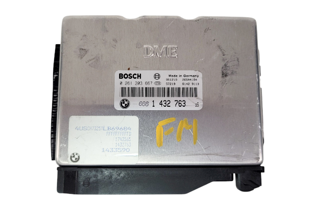 1996-1998 BMW Z3 A/T Engine Computer Control Unit ECU ECM, 12-14-1-439-330, F014, OEM, 1996, 1997, 1998