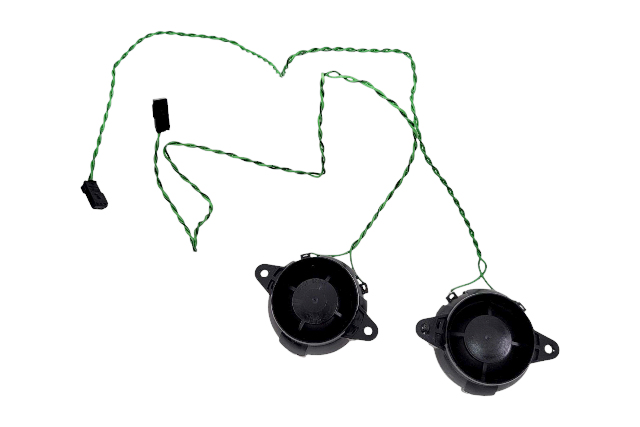 1996-2002 BMW Z3 Front Door Panel Hifi Mid Range Loudspeaker Unit Set, 65-13-8-374-982, F014, OEM, 1996, 1997, 1998, 1999, 2000, 2001, 2002