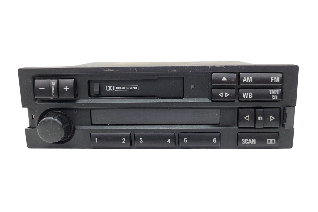 1996-2002 BMW Z3 Cassette Tape Player Radio Am Fm, 65-12-8-364-944, F014, OEM, 1996, 1997, 1998, 1999, 2000, 2001, 2002