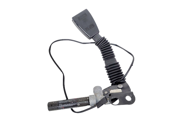 1996-2000 BMW Z3 Seat Belt Buckle Front Left Graphite Black, 72-11-8-261-651, F014, OEM, 1996, 1997, 1998, 1999, 2000