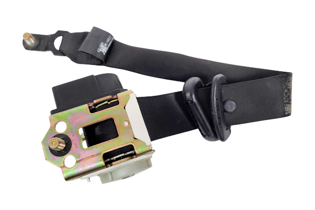 1996-2002 BMW Z3 Seatbelt Front Right/Passenger Seat Belt Black, 72-11-7-059-648, F014, OEM, 1996, 1997, 1998, 1999, 2000, 2001, 2002