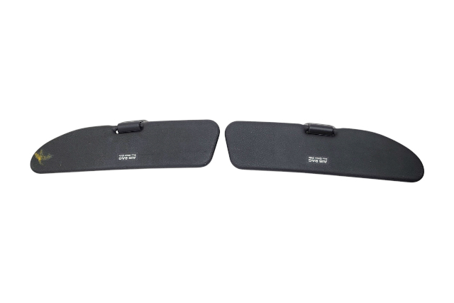 1996-2002 BMW Z3 Sun Visor Sunvisor Left/Right Set Black, 51-16-8-410-185, F014, OEM, 1996, 1997, 1998, 1999, 2000, 2001, 2002