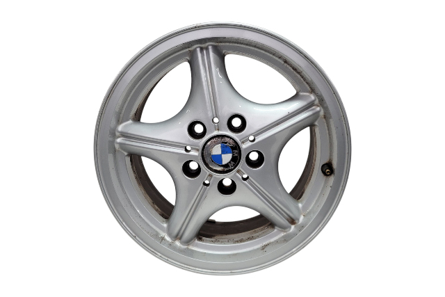1996-2002 BMW Z3 Alloy Wheel 5 Spoke 16x7, #2, 36-11-1-092-260, F014, OEM, 1996, 1997, 1998, 1999, 2000, 2001, 2002