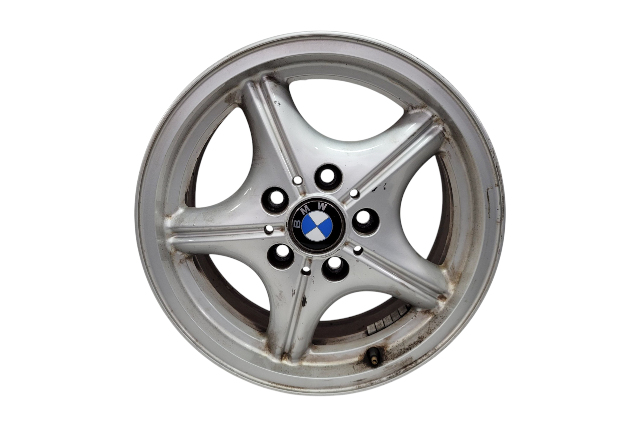 1996-2002 BMW Z3 Alloy Wheel 5 Spoke 16x7, #1, 36-11-1-092-260, F014, OEM, 1996, 1997, 1998, 1999, 2000, 2001, 2002