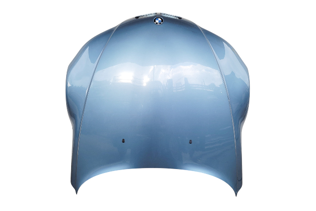 1996-2002 BMW Z3 Engine Hood Assembly Silver, 41-61-0-306-991, F014, OEM, 1996, 1997, 1998, 1999, 2000, 2001, 2002