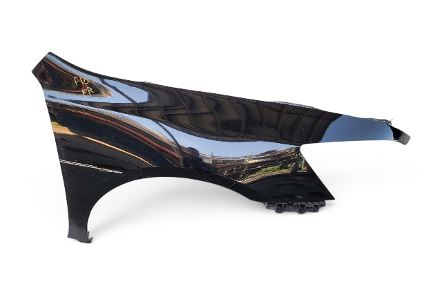2003-2007 Honda Accord Coupe Fender Panel, Front Right Black 04620-SDN-A90ZZ, F015, OEM, 2003, 2004, 2005, 2006, 2007