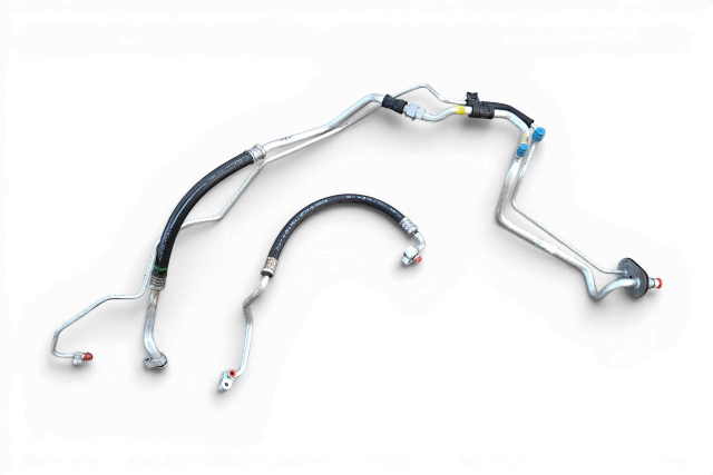 2003-2007 Honda Accord A/C Pipe Suction Hose Line Set(3) 80320-SDN-A02, F015, OEM, 2003, 2004, 2005, 2006, 2007