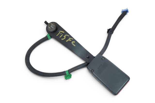 2003-2007 Honda Accord Coupe Seat Belt Seatbelt Buckle Front Left/Driver Black 04816-SDN-A72ZA, F015, OEM, 2003, 2004, 2005, 2006, 2007