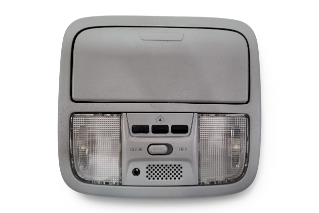 2003-2006 Honda Accord Overhead Console Lamp Homelink Gray, 83250-SDA-A02ZA, F015, OEM, 2003, 2004, 2005, 2006